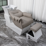 Professional Salon Shampoo Chair with Ceramic Basin