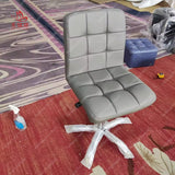 Luxurious PU Leather Swivel Chair | Adjustable Height & 360° Rotation for Salon, Office & Home