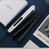 Professional Hair Straightener with Adjustable Temperature and Digital Display