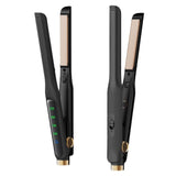 Professional Hair Straightener with 4-Level Temperature Control & Digital Display