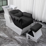 Professional Salon Shampoo Chair with Ceramic Basin