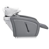 Professional Salon Shampoo Chair with Adjustable Ceramic Basin