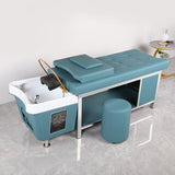 Luxury Circulating Thai Massage Washing Salon Shampoo Bed with Water Circulation and Steamer