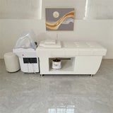 Luxury Thai Head Spa Bed with Circulating Water & Steam – Professional Salon Hair Wash and Massage Table