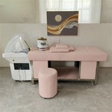 Luxury Thai Head Spa Bed with Circulating Water & Steam – Professional Salon Hair Wash and Massage Table